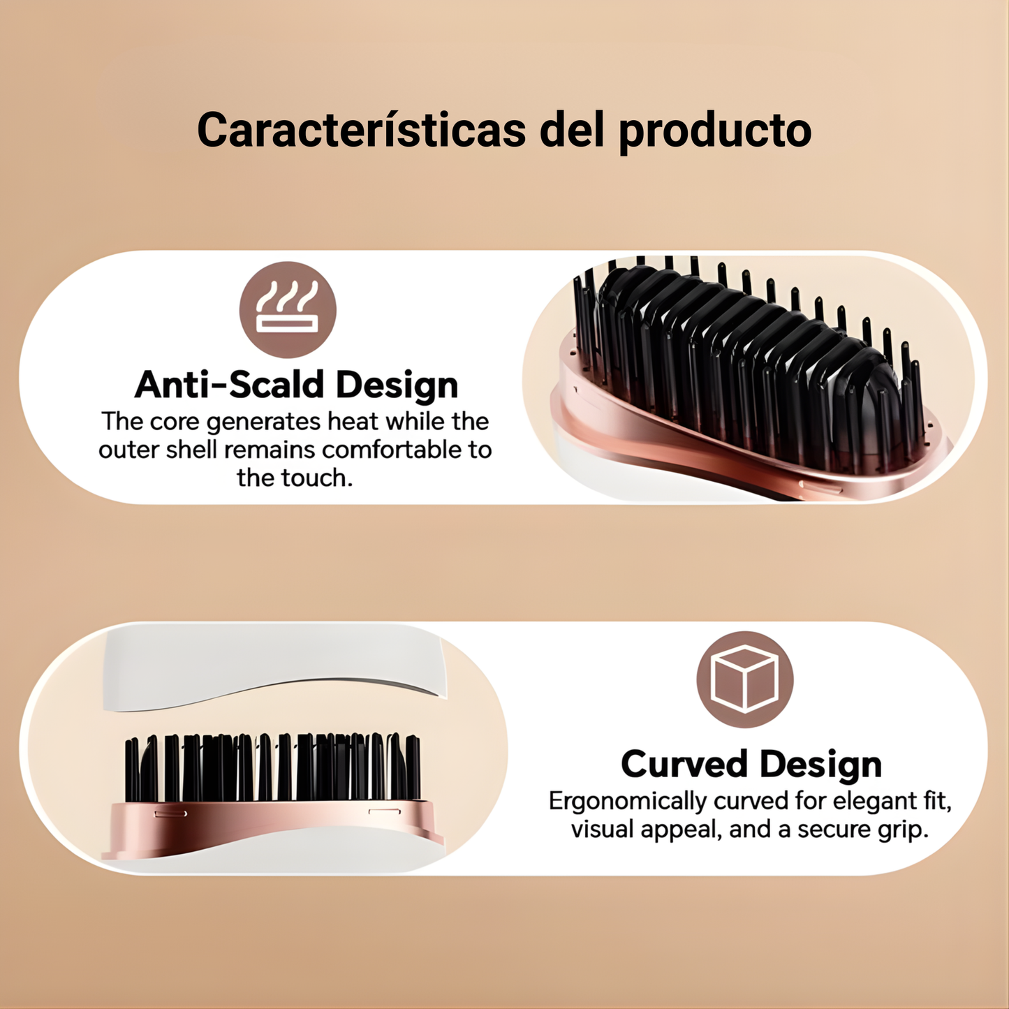 Mini Plancha Inalámbrica de Viaje | Pelo Liso en 30 Segundos |